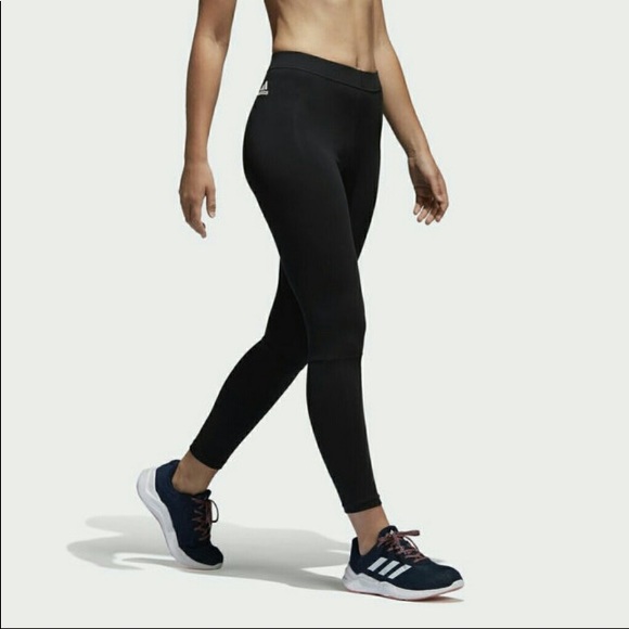 Adidas Essentials Linear Tights - Picture 3 of 5